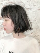 ルーファス 恵比寿 渋谷(Ruufus)&nbsp;40代大人女性シースルーバングラフボブ【Ruufus恵比寿渋谷】3159