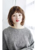 20代30代40代　ざっくり旬髪ミディ【松山】#307