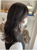 透け感たっぷりアッシュブラウン☆
