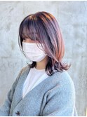 透けピンクカラー