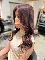 スイート ヘアデザイン(Suite HAIR DESIGN)&nbsp;ラベンダーグレージュ ブリーチ2回