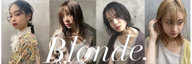 ブロンド(Blonde.)のサロンヘッダー