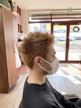 プリズム ヘアーデザイン みずほ台店 垢抜けソフトモヒカン