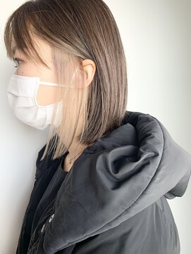 イズ(iss) 【イヤリングカラー】ホワイトベージュ