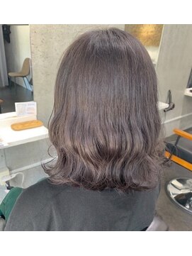 ヘアーサロン トランク(TRUNK) 透明感ラベンダーグレージュ