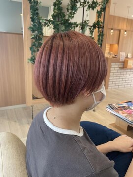 アドラーブル 長岡リップス旭岡店(adorable) 小顔補正立体カット×ナチュラル丸みボブ 10代20代30代40代50代