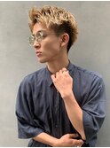 【aRietta】スパイキーショート×ミルクティーカラー