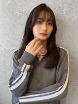アース 三軒茶屋店(HAIR&MAKE EARTH) 三軒茶屋_レディース_ロング_ストレート_韓国_トレンド_小顔