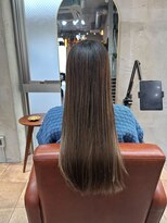 シアー(SHEER.)&nbsp;髪質改善カラー×オリーブベージュ【表参道,青山,外苑前美容室】