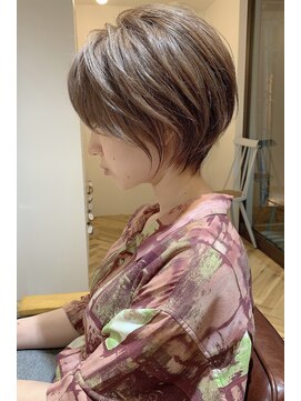 サードバイローラン(THiRD by ROULAND) 【THiRD 浅野】20代/30代/40代ピンクブラウンショート