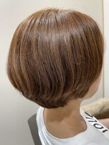 ヘア アトリエ ヴィヴァーチェ(hair atelier Vivace)&nbsp;ミルクティーアッシュカラーで愛されショート