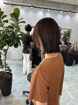 シールドヘアー 沖縄 新都心(C'LD Hair) 【C’LD 】バッサリカット/切りっぱなしボブ/ぷっつりボブ/ボブ