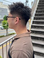 アイズ 海老名(AIZU) スパイキーショート メンズカット メンズサロン 眉毛 理容室