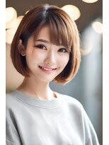 シェブル(che/ble)&nbsp;大人ナチュラルボブ30代40代50代前髪あり