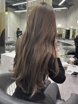 シティ(CITY) 艶髪シアーベージュカラー×ロングレイヤーカット【CHICA】