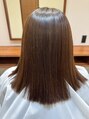 ねむの木&nbsp;縮毛矯正した事ない方でも艶を求めて髪質改善希望の方増えてます