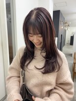 キー(kii)&nbsp;暖色/パープル/天神美容室