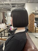 アオゾラヘアーカミノウラ(AOZORA HAIR kaminoura) ナチュラルボブ