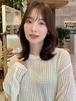 グランド(GRAND) セミロング30代40代ストレートレイヤー前髪なし前髪あり表参道