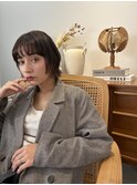 顔まわりレイヤーボブ