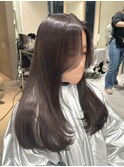 ラベンダーグレージュ//メルティカラー/似合わせカット/顔周り
