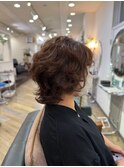 ミディアムパーマ