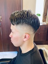 グレイスフルバーバーロンドン 大宮店(Graceful Barber London)&nbsp;【20代 男性】ロンドン七三フェード（大宮/バーバー）