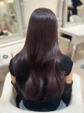 ザックラフィネ(ZACC raffine) ラベンダーカラー/ワンカラー/レイヤーカット