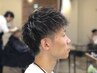【メンズ】ブリーチ1回＋メンズカラー＋メンズカット￥15000