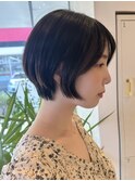 ショート/ショートボブ/サイドバング/10代20代30代
