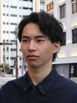 トッド(tod) シャドウパーマツイストスパイラルパーマフェザーパーマメンズ◎