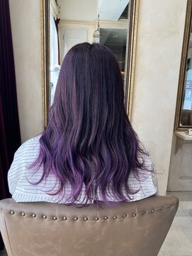 シェリア(Shelia) パープルグラデーション