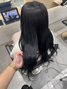 ヘアスペース リズム グリーン(Hair space Rizm green) ブルーブラック