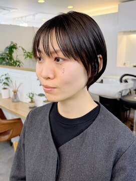 ジーナ 渋谷 表参道(JINA) 大人ショート/レイヤーショート/前髪あり/20代30代40代