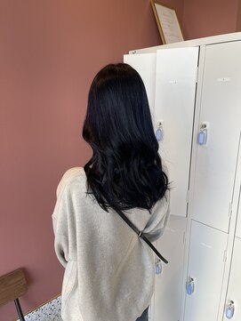 テーラヘアー 草加店(TELAHAIR) ブルーブラックで透明感を