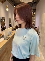 リタ(rita.)&nbsp;林　直人　　ボブ/ピンクベージュ