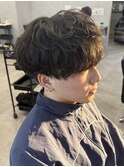 MEN’S HAIR/波巻ツイストスパイラル/フェザーパーマ/新田
