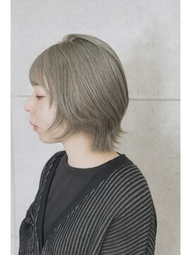 ネイビー(NAVY) オリーブベージュ/くびれショート