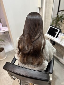 マーシュ ルーヴェ(marshu Luve) エクステ長さだし60本インナーベージュカラー