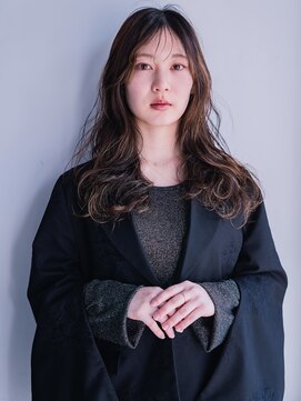 ヘアークラフト(Hair Craft) 大人ロングパーマ×ハイライトカラー【岡山】デジタルパーマ
