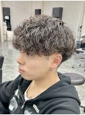 メンズ王道ナチュラル波巻きパーマ