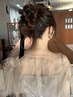 【大人気】ヘアセット＋金箔orリボン　￥8800
