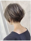 丸顔面長40代50代60代×絶壁解消大人美人ショートs★