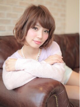 ラ ブレス 梅田茶屋町(LaBless) ナチュラルウェーブボブ