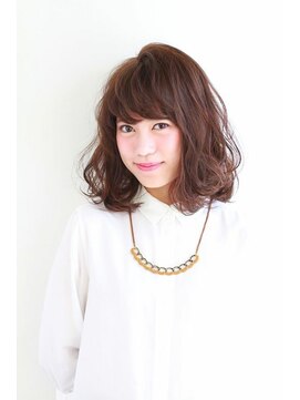 ヘアー ルーム レッド(hair room. red by NYNY) ミディアム×愛され×ナチュラル