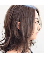 ハグ ニシコヤマ アトリエ(hug nishikoyama atelier) デジタルパーマハッシュカット似合わせカットくびれヘアミディ