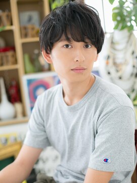 カバーヘア ブリス 大宮西口(COVER HAIR bliss) *bliss大宮*ラフさと清潔感！イケメンサイドパートa!