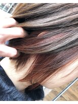 ルーナヘアー(LUNA hair) 『京都 山科 ルーナ』ブリーチなしインナーカラー【草木真一郎】
