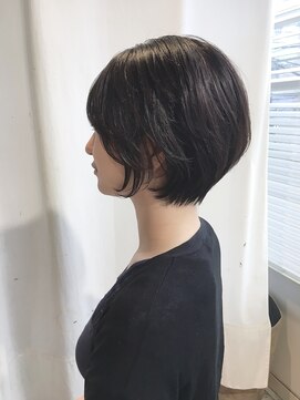 エイト 溝の口店(EIGHT) 【EIGHT溝の口】お客様スタイル_デザインカラー切りっぱなしボブ