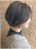 スッキリまとまるショートボブ
